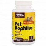 Jarrow Formulas, Дофилус для питомцев, 2.5 унции (70.5 г) порошка