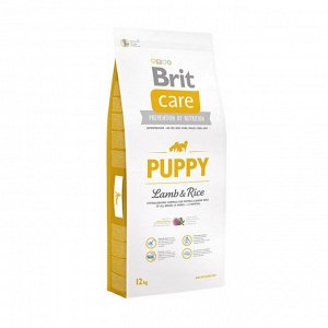 Сухой корм Brit Care Dog puppy для щенков, 12 кг.