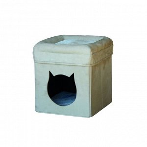 Домик NOBBY MARA  для кошек, бежевый,  39 х 39 х 42 см