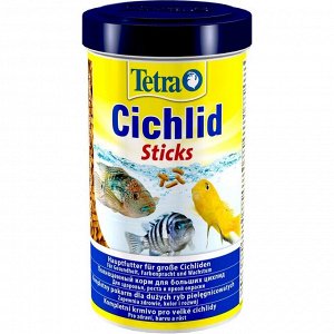 Корм TetraCichlid Sticks для рыб, гранулы, 500 мл, 160 г