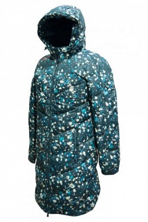 W08140G-NA172 Куртка пуховая женская (синий/голубой), S, шт