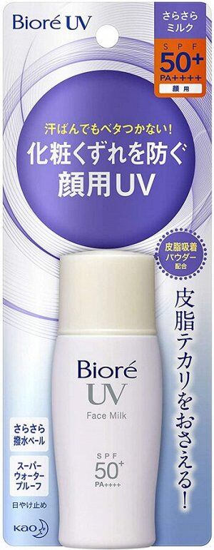 Cанскрин для лица Biore UV Perfect Face Milk SPF50+ PA++++ 30ml