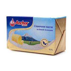 Масло сливочное 82% Анкор 180 гр