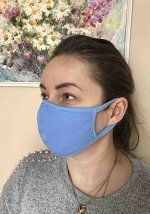 Многоразовая маска, двухслойная