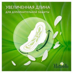 Женские ароматизированные прокладки NATURELLA ULTRA Night с ароматом ромашки (28 шт.)