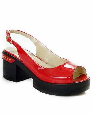 Босоножки Страна производитель: Турция
Вид обуви: Босоножки
Размер женской обуви x: 36
Полнота обуви: Тип «F» или «Fx»
Материал верха: Лаковая кожа натуральная
Материал подкладки: Натуральная кожа
Каб