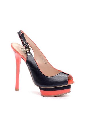 Босоножки Размер женской обуви x: 35
Размер женской обуви: 35, 36, 37, 38, 39
натуральная кожа
стелька - натуральная кожа
каблук 13,5 см
платформа 3,5 см