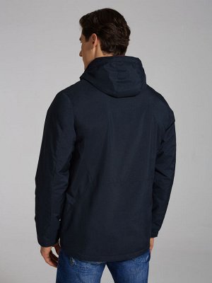 Куртка-ветровка утепленная флисом мужская