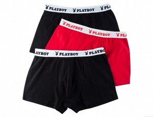 Трусы мужские Playboy Цвет: Черный, Красный. Производитель: Guten Morgen