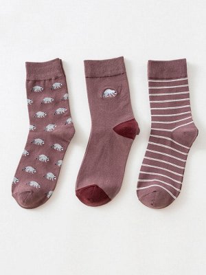 Набор мужских носков Еноты (38-43 - 3 пары). Производитель: Caramella