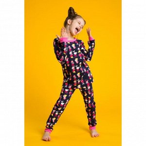 Детская пижама Moira Цвет: Тёмно-Синий, Розовый. Производитель: MINAKU
