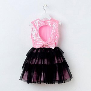 Платье детское Eileen Цвет: Розовый, Чёрный. Производитель: KAFTAN
