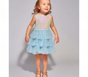 Платье детское Partydress Цвет: Голубой (8 лет). Производитель: MINAKU