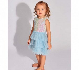 Платье детское Partydress Цвет: Голубой (8 лет). Производитель: MINAKU