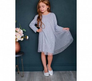 Платье детское Delphia Цвет: Серый (3-4 года). Производитель: KAFTAN