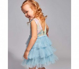 Платье детское Partydress Цвет: Голубой (8 лет). Производитель: MINAKU