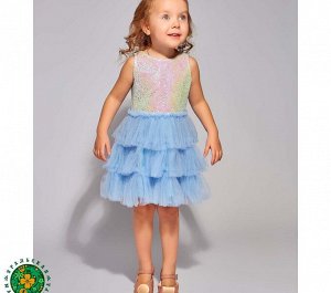 Платье детское Raylene Цвет: Голубой (7 лет). Производитель: MINAKU