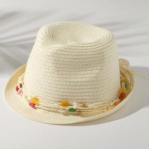 Шляпа детская Hector Цвет: Белый (3-5 лет). Производитель: MINAKU