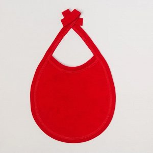 Слюнявчик Balfour Цвет: Красный (13х18 см). Производитель: Крошка Я