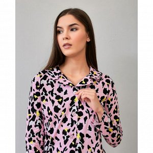 Рубашка Леопард Цвет: Розовый. Производитель: MINAKU