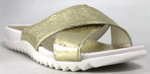 Шлепки Страна производитель: Турция
Вид обуви: Шлепанцы
Полнота обуви: Тип «F» или «Fx»
Материал верха: Натуральная кожа
Материал подкладки: Натуральная кожа
Стиль: Повседневный
Цвет: Золотистый
Каблу