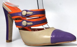 Шлепки Размер женской обуви x: 35
Полнота обуви: Тип «F» или «Fx»
Материал верха: Натуральная кожа
Материал подкладки: Натуральная кожа
Стиль: Деловой
Каблук/Подошва: Каблук
Высота каблука (см): 10
Фо