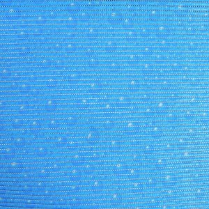 Коврик для ванной комнаты «Капли», 0,65x15 м, ПВХ, цвет голубой