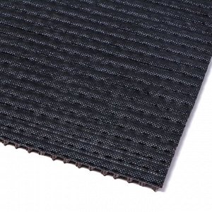 Покрытие ковровое щетинистое «Травка», 45?60 см, цвет тёмный шоколад