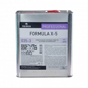 Чистящее средство Formula X-5, 3л