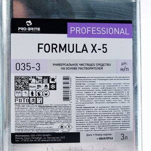 Чистящее средство Formula X-5, 3л