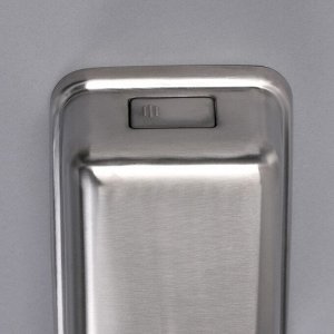 Диспенсер для антисептика/жидкого мыла EFOR «Практик», 1000 мл, нержавеющая сталь