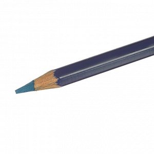 Карандаш акварельный Koh-I-Noor Mondeluz 3720/020, синий темный, 175 мм, грифель 3.8 мм, ЦЕНА ЗА 1 ШТ