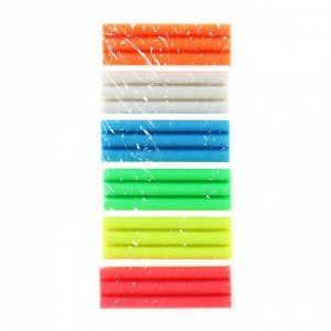 Полимерная глина запекаемая набор для школы ЗХК "Я - Художник!", 6 цветов х 20 г (120 г), флуоресцентные цвета