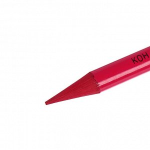 Карандаш цветной цельнографитовый Koh-I-Noor 8750/132 Progresso, в лаке, красный кармин