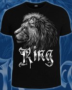 Футболки мужские LEON KING (Светится в темноте и ультрафиолете)