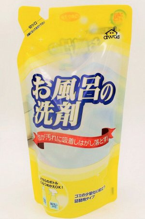 Чистящее средство для ванны "Лимон" Rocket Soap Bath Cleaner Foam Type Lemon Refill 330 мл/запасной блок/Япония, ,