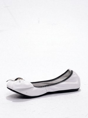 Балетки Страна производитель: Китай
Сезон: Лето
Тип носка: Закрытый
Цвет: Белый
Размер женской обуви x: 35 \
Полнота обуви: Тип «F» или «Fx» \
Каблук/Подошва: Плоская подошва
Стиль: Повседневный
Матер