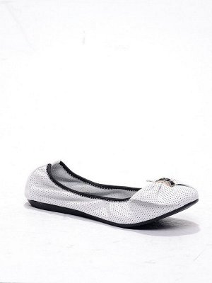 Балетки Страна производитель: Китай
Сезон: Лето
Тип носка: Закрытый
Цвет: Белый
Размер женской обуви x: 35 \
Полнота обуви: Тип «F» или «Fx» \
Каблук/Подошва: Плоская подошва
Стиль: Повседневный
Матер