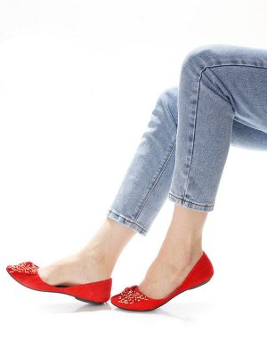 Балетки Страна производитель: Китай
Сезон: Лето
Тип носка: Закрытый
Цвет: Красный
Размер женской обуви x: 36 \
Стиль: Повседневный
Материал верха: Замша
Материал подкладки: Натуральная кожа
Размер жен