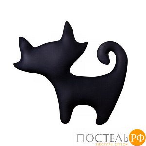 Игрушка «Котейка» (T3336C1704A001BK, 33х36, Черный, Кристалл, Микрогранулы полистирола)