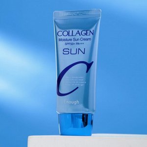 Увлажняющий солнцезащитный крем с коллагеном ENOUGH Collagen Moisture Sun Cream SPF50+ PA+++, 50 мл