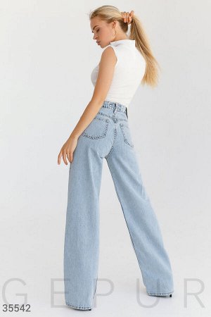 Свободные джинсовые брюки Gepur
