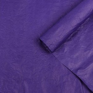 Бумага упаковочная "Эколюкс", фиолетовый, 0,7 x 5 м