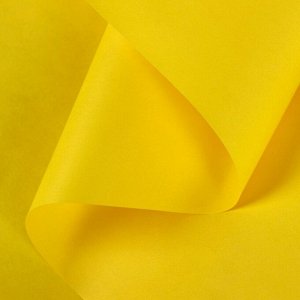 Бумага упаковочная крафт двусторонняя,жёлтый, 0,5 х 10 м, 70 гр/м2