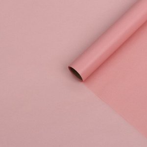 Бумага тишью водоотталкивающая, цвет розовый лотус, 58 см х 5 м