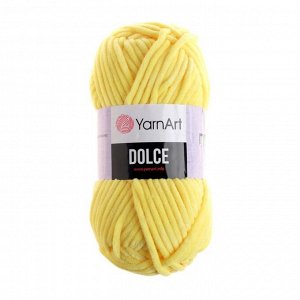 YarnArt Пряжа &quot;Dolce&quot; 100% микрополиэстер 120м/100гр (761 жёлтый)