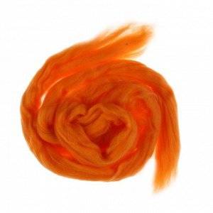 Шерсть для валяния (035 оранжевый), 50 г