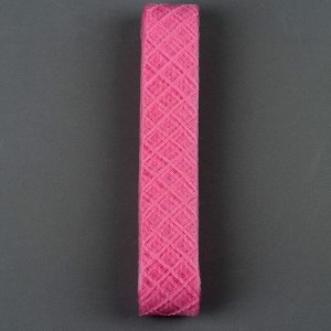 Регилин плоский «Клетка», 45 мм, 22 ± 1 м, цвет розовый