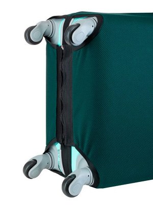 Чехол для чемодана Verona Crown, темно-зеленый, XL
