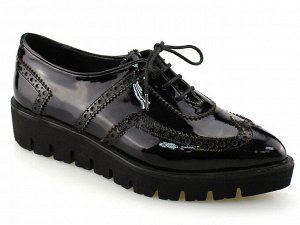 Туфли Страна производитель: Турция
Размер женской обуви x: 36
Полнота обуви: Тип «F» или «Fx»
Форма мыска/носка: Закругленный
Каблук/Подошва: Платформа
Высота каблука (см): 3,5
Материал верха: Лаковая
